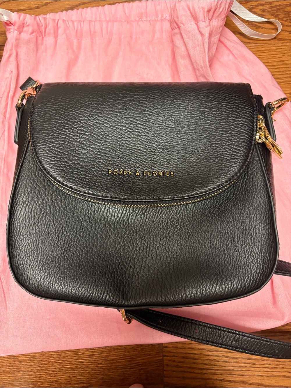 Poppy & Peonies- mini downtown black